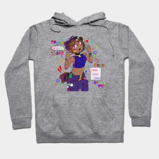 Kidcore dog girl Hoodie